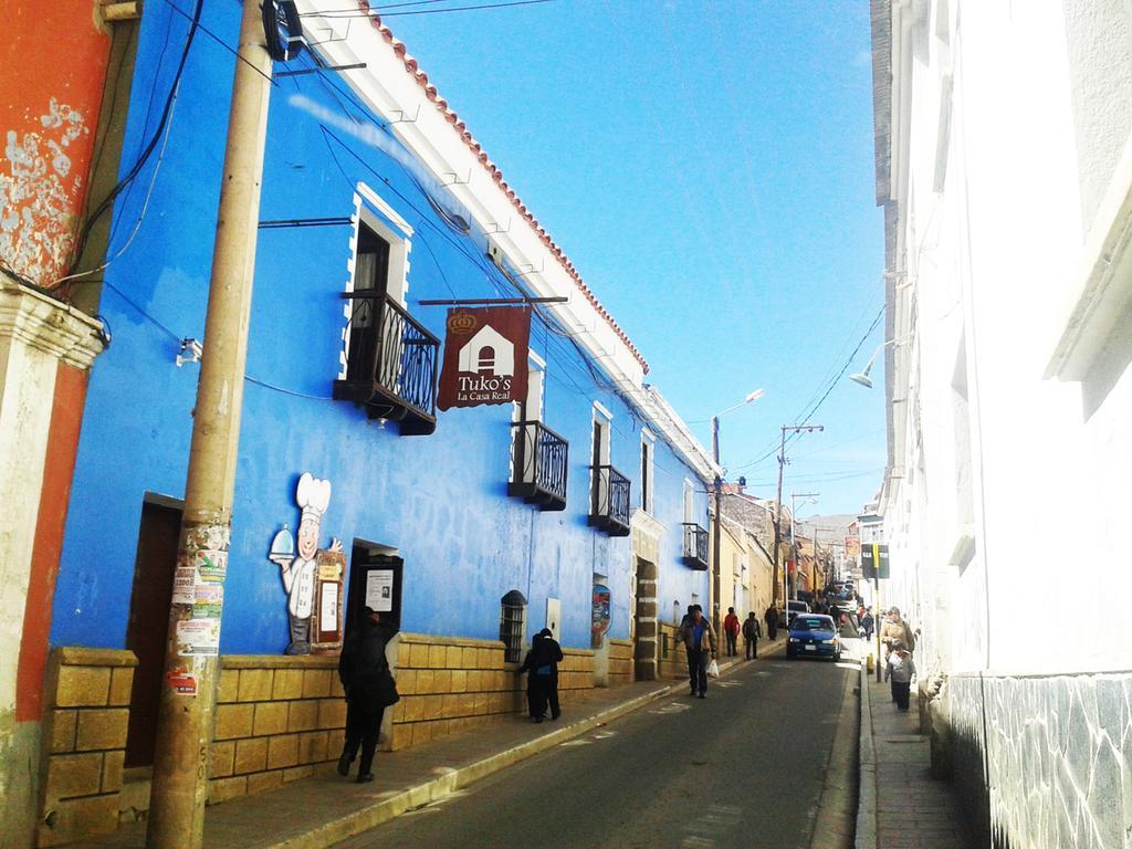 Hostal Tukos La Casa Real Potosi Bagian luar foto